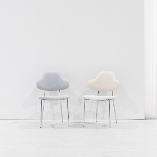 다비 아쿠아 패브릭 의자 (2색상)