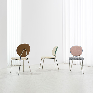 셀리 케어텍스 원단 인테리어 의자 (3색상)